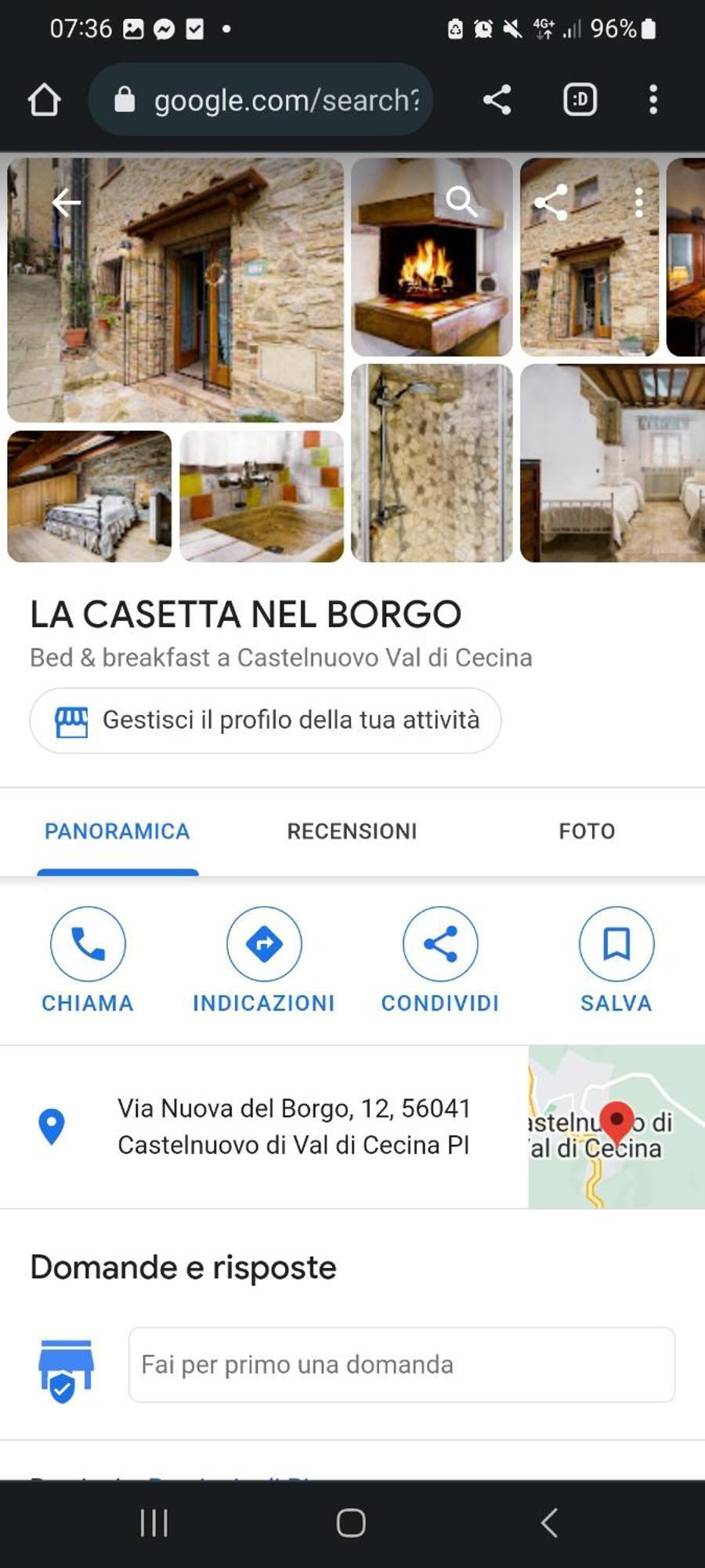 La Casetta Nel Borgo Castelnuovo di Val di Cecina Rom bilde
